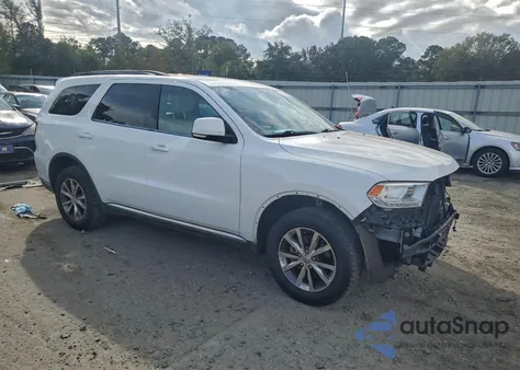 2016 Dodge Durango Limited из США, поврежденный, VIN 1C4RDJDGXGC322985